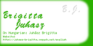 brigitta juhasz business card